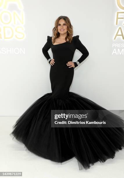 Mariska Hargitay attends the CFDA Fashion Awards at Casa Cipriani on November 07, 2022 in New York City.