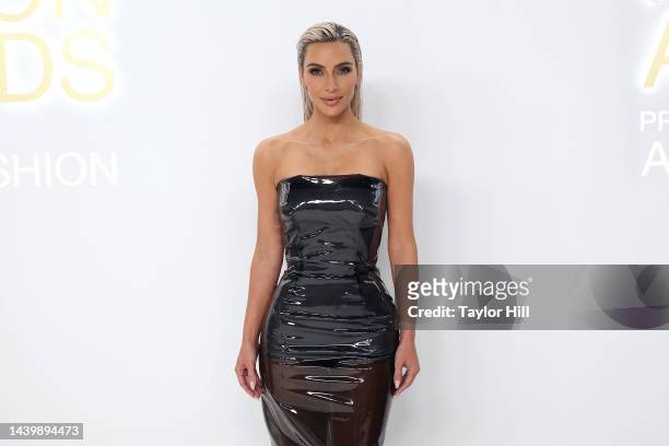 Kim Kardashian attends the 2022 CFDA Awards at Casa Cipriani on November 07, 2022 in New York City.