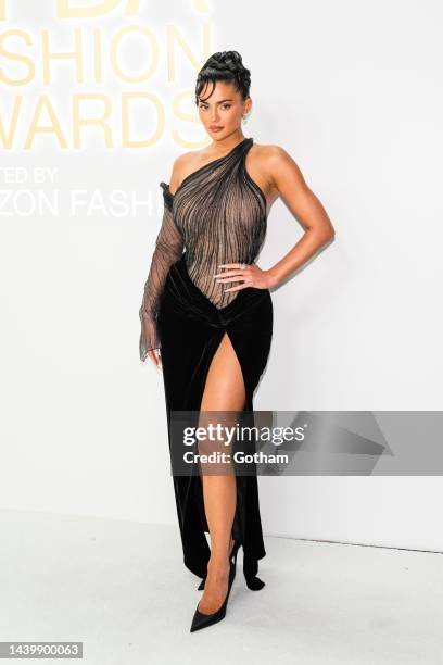 Kylie Jenner attends the 2022 CFDA Fashion Awards at Casa Cipriani on November 07, 2022 in New York City.