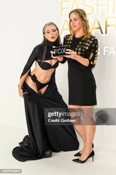 Julia Fox attends the 2022 CFDA Fashion Awards at Casa Cipriani on November 07, 2022 in New York City.