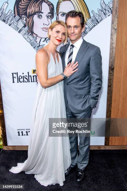 Claire Danes and Hugh Dancy attend FX's "Fleishman Is In Trouble" New York premiere at Carnegie Hall on November 07, 2022 in New York City.