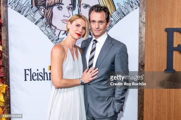 Claire Danes and Hugh Dancy attend FX's "Fleishman Is In Trouble" New York premiere at Carnegie Hall on November 07, 2022 in New York City.