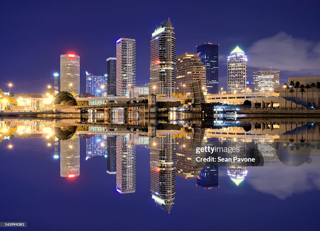 Tampa bay skyline