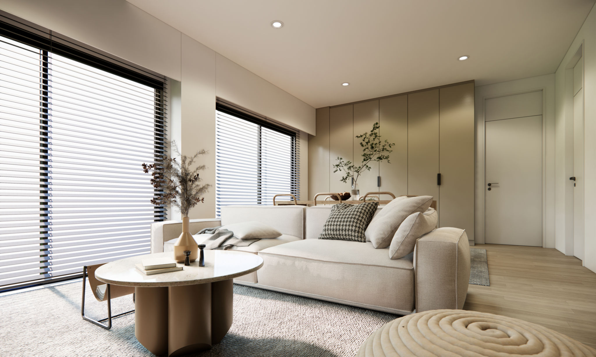living room blinds