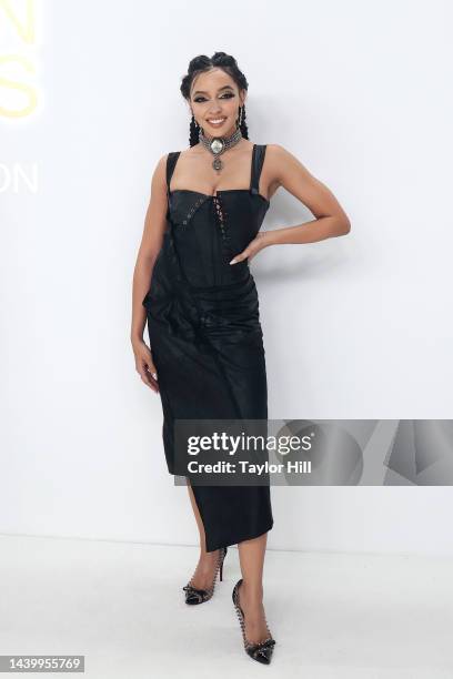 Tinashe attends the 2022 CFDA Awards at Casa Cipriani on November 07, 2022 in New York City.
