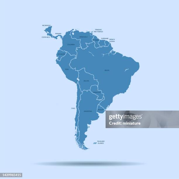 ilustraciones, imágenes clip art, dibujos animados e iconos de stock de américa del sur mapa - venezuela