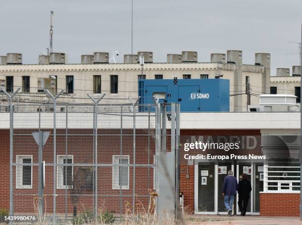 Man enters one of the doors of the Alcala-Meco prison, on November 8 in Alcala de Henares, Madrid, Spain. The National Court has granted its first...