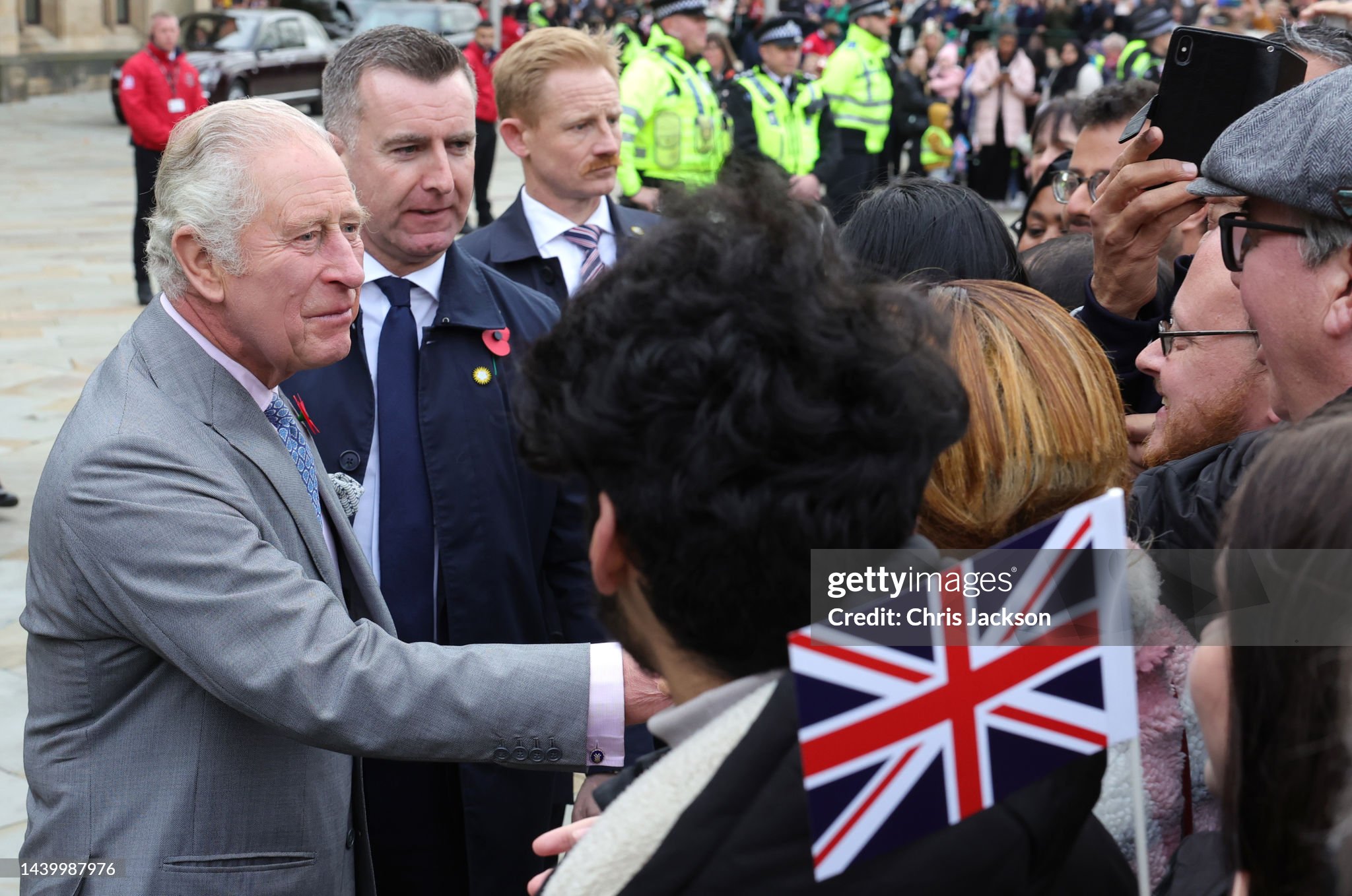Король и королева Великобритании посетили Йоркшир 