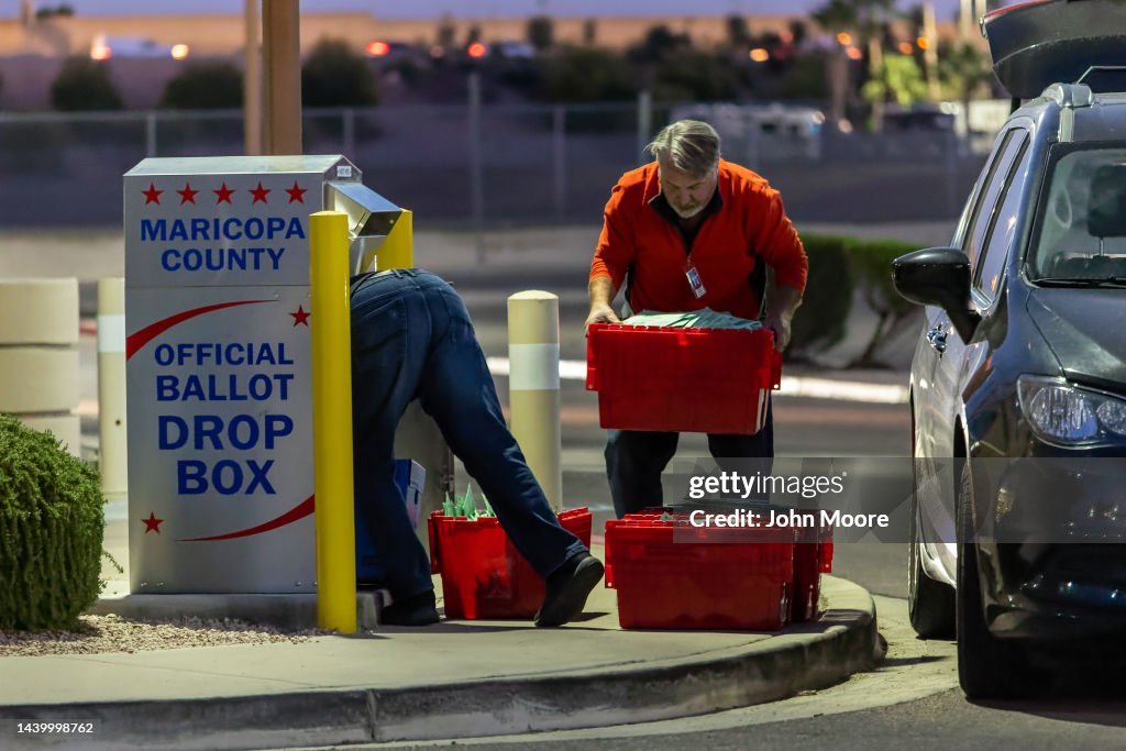 Americans Head To The Polls To Vote In The 2022 Midterm Elections