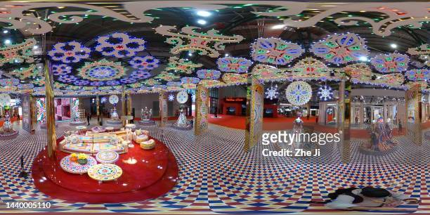 General view of Dolce &Gabbana booth on display during the 5th China International Import Expo at the National Exhibition and Convention Center on...