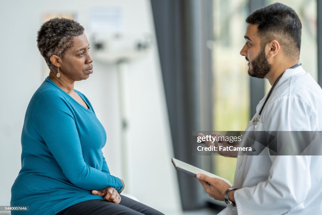 Doctor Meeting with a Senior Patient