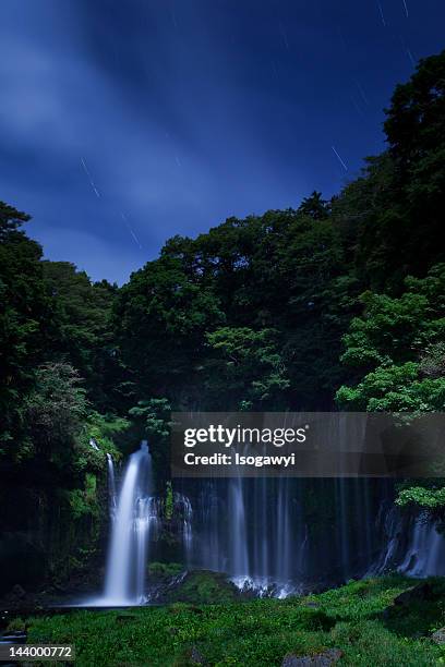shiraito falls - isogawyi stock pictures, royalty-free photos & images