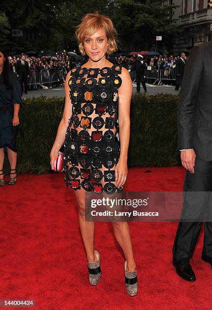 Chloe Sevigny attends the "Schiaparelli And Prada: Impossible Conversations" Costume Institute Gala at the Metropolitan Museum of Art on May 7, 2012...