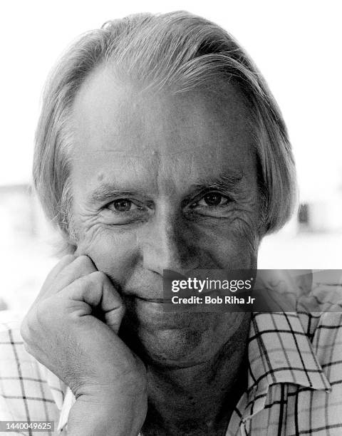 Legendary British Music Producer George Martin, October 6, 1983 in Beverly Hills, California.