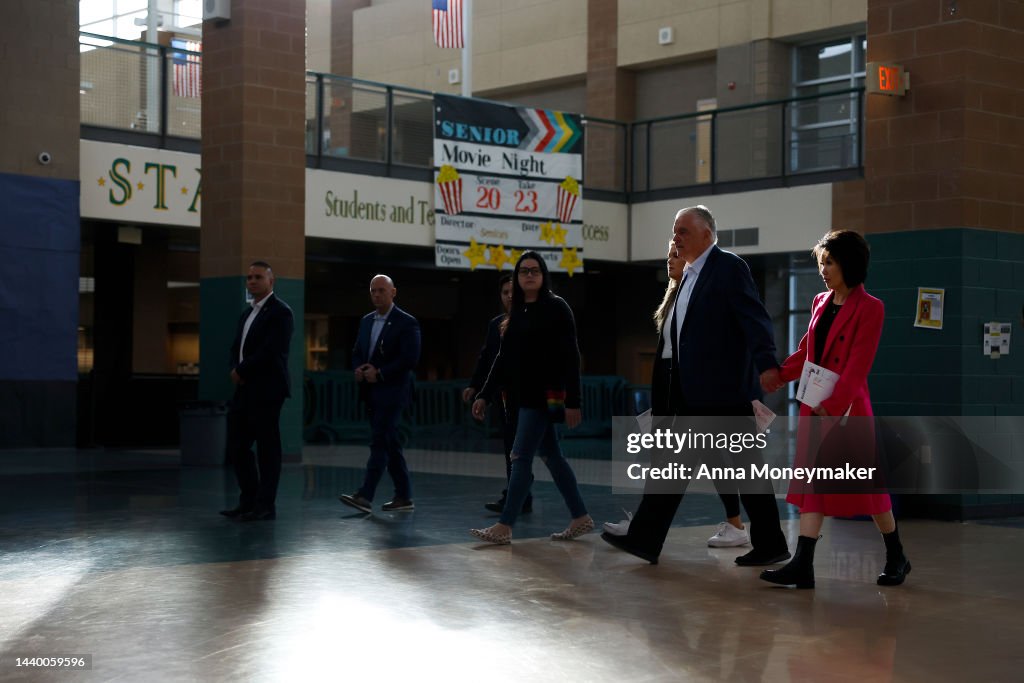 Nevada Governor Sisolak Votes In Midterm Election