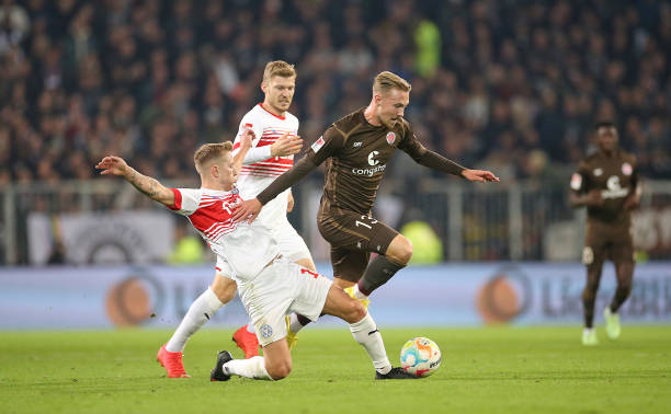 DEU: FC St. Pauli v Holstein Kiel - Second Bundesliga