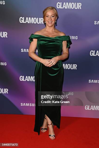 Sarah-Jane Mee attends the Glamour Women of the Year Awards 2022 at Outernet London on November 08, 2022 in London, England.