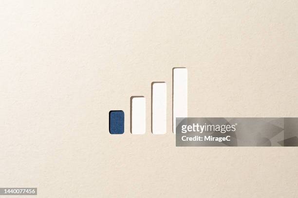 weak signal on beige paper cut craft - radio wave stock pictures, royalty-free photos & images