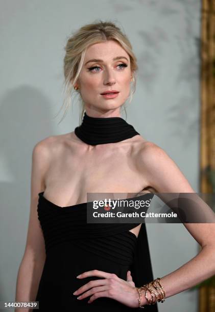 Elizabeth Debicki attends "The Crown" Season 5 World Premiere at Theatre Royal Drury Lane on November 08, 2022 in London, England.