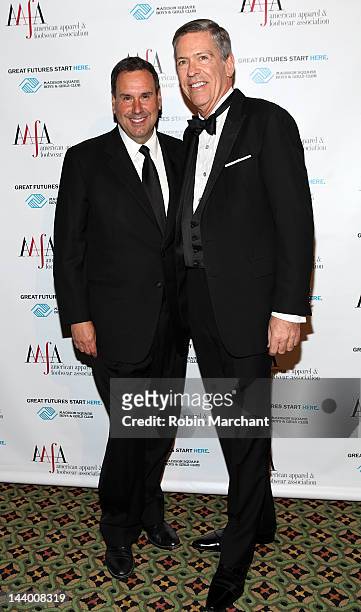 Stephen Sadove chairman & CEO of Saks Fifth Avenue and Steve Tanger CEO of Tanger Outlets attends the 34th Annual American Image Awards at Cipriani...