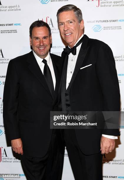 Stephen Sadove chairman & CEO of Saks Fifth Avenue and Steve Tanger CEO of Tanger Outlets attends the 34th Annual American Image Awards at Cipriani...