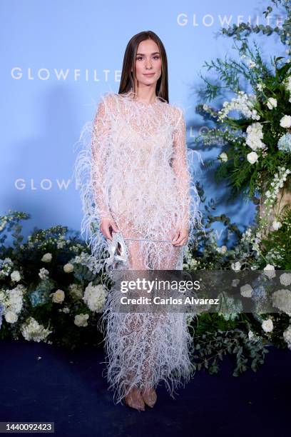 Maria Pombo attends the Glowfilter party at the Los Duques de Santoña Palace on November 08, 2022 in Madrid, Spain.