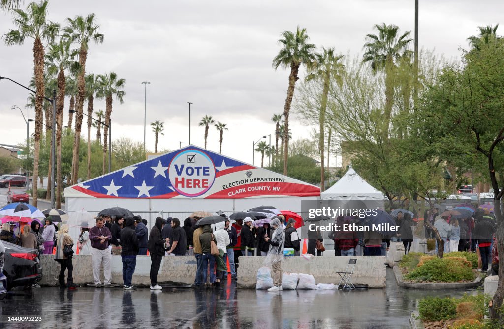 Americans Head To The Polls To Vote In The 2022 Midterm Elections