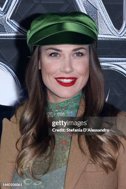 Benedetta Mazza attends the photocall of "Black Panther: Wakanda Forever" Italian premiere at Alcatraz on November 08, 2022 in Milan, Italy.