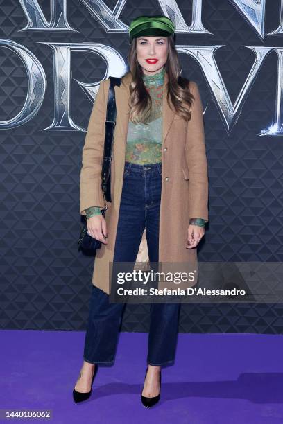 Benedetta Mazza attends the photocall of "Black Panther: Wakanda Forever" Italian premiere at Alcatraz on November 08, 2022 in Milan, Italy.