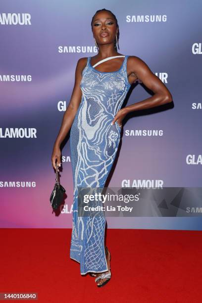 Odudu attends the Glamour Women of the Year Awards 2022 at Outernet London on November 08, 2022 in London, England.