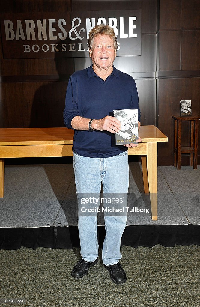 Ryan O'Neal Book Signing For "Both Of Us"