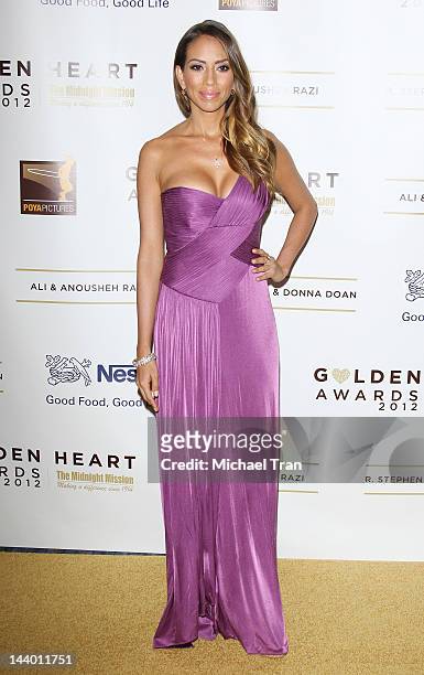Jessica Rizzo arrives at the 12th Annual Golden Heart Awards Gala held at the Beverly Wilshire Four Seasons Hotel on May 7, 2012 in Beverly Hills,...