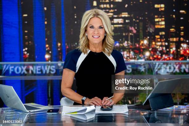 Martha MacCallum hosts FOX News Channel’s "Democracy 2022: Election Night" at Fox News Channel Studios on November 08, 2022 in New York City.