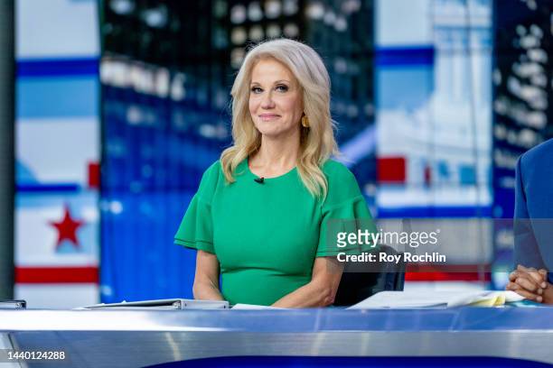 Kellyanne Conway, a White House Senior Advisor to former U.S. President Donald Trump, attends FOX News Channel’s "Democracy 2022: Election Night" at...