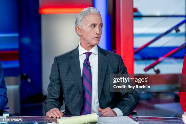 Former United States Representative Trey Gowdy attends FOX News Channel’s "Democracy 2022: Election Night" at Fox News Channel Studios on November...