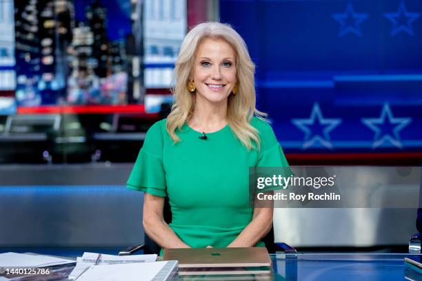 Kellyanne Conway, a White House Senior Advisor to former U.S. President Donald Trump, attends FOX News Channel’s "Democracy 2022: Election Night" at...