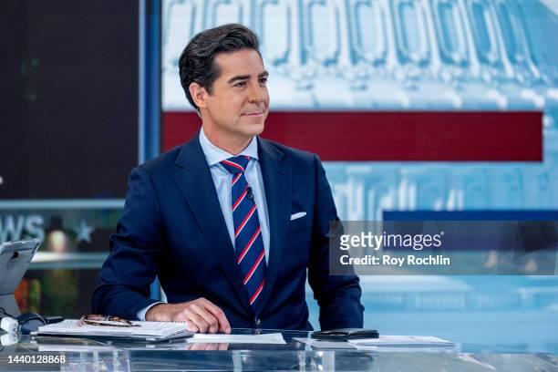 Jesse Watters attends FOX News Channel’s "Democracy 2022: Election Night" at Fox News Channel Studios on November 08, 2022 in New York City.