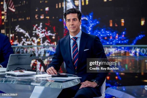 Jesse Watters attends FOX News Channel’s "Democracy 2022: Election Night" at Fox News Channel Studios on November 08, 2022 in New York City.