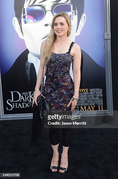 Actress Alison Lohman arrives at the premiere of Warner Bros. Pictures' 'Dark Shadows' at Grauman's Chinese Theatre on May 7, 2012 in Hollywood,...