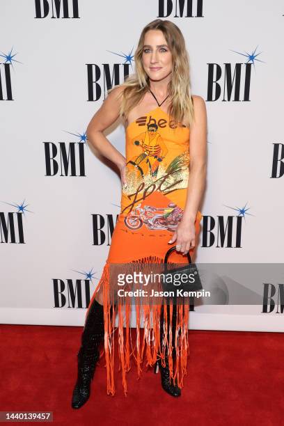 Ingrid Andress attends the 2022 BMI Country Awards at BMI on November 08, 2022 in Nashville, Tennessee.