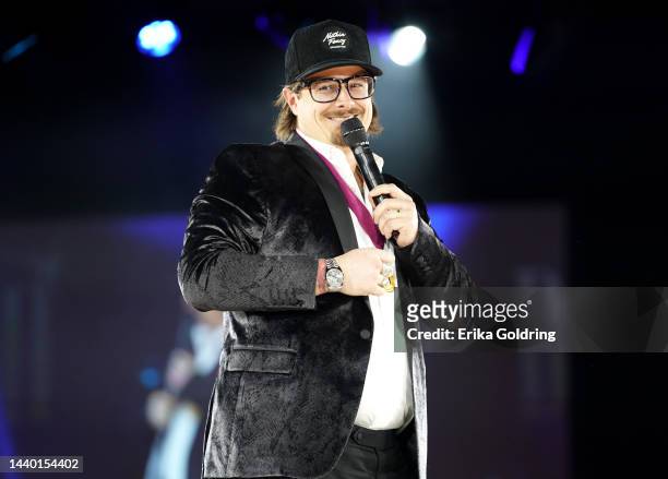 Hardy onstage onstage during the 2022 BMI Country Awards at BMI on November 08, 2022 in Nashville, Tennessee.