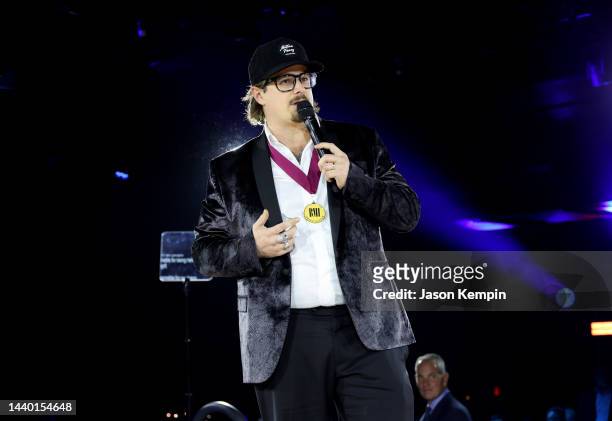 Hardy onstage during the 2022 BMI Country Awards at BMI on November 08, 2022 in Nashville, Tennessee.