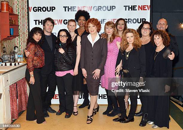 Actors Daphne Rubin-Vega, Josh Hamilton, Janeane Garofalo, Cynthia Nixon, Nancy Giles, Charles Busch, Halley Feiffer, Jennifer Tilly, Natasha Lyonne,...