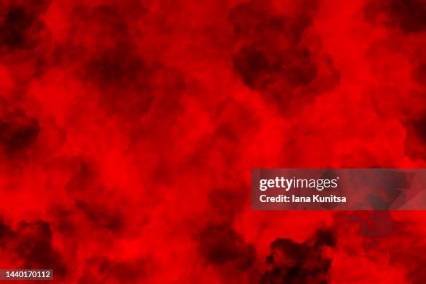 painted background. forest fires, explosions, war. - esplosivo foto e immagini stock