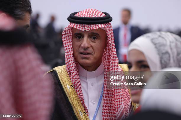 Faisal bin Farhan Al-Furhan Al-Saud, Minister for Foreign Affairs of the Kingdom of Saudi Arabia, attends the Sharm El-Sheikh Climate Implementation...