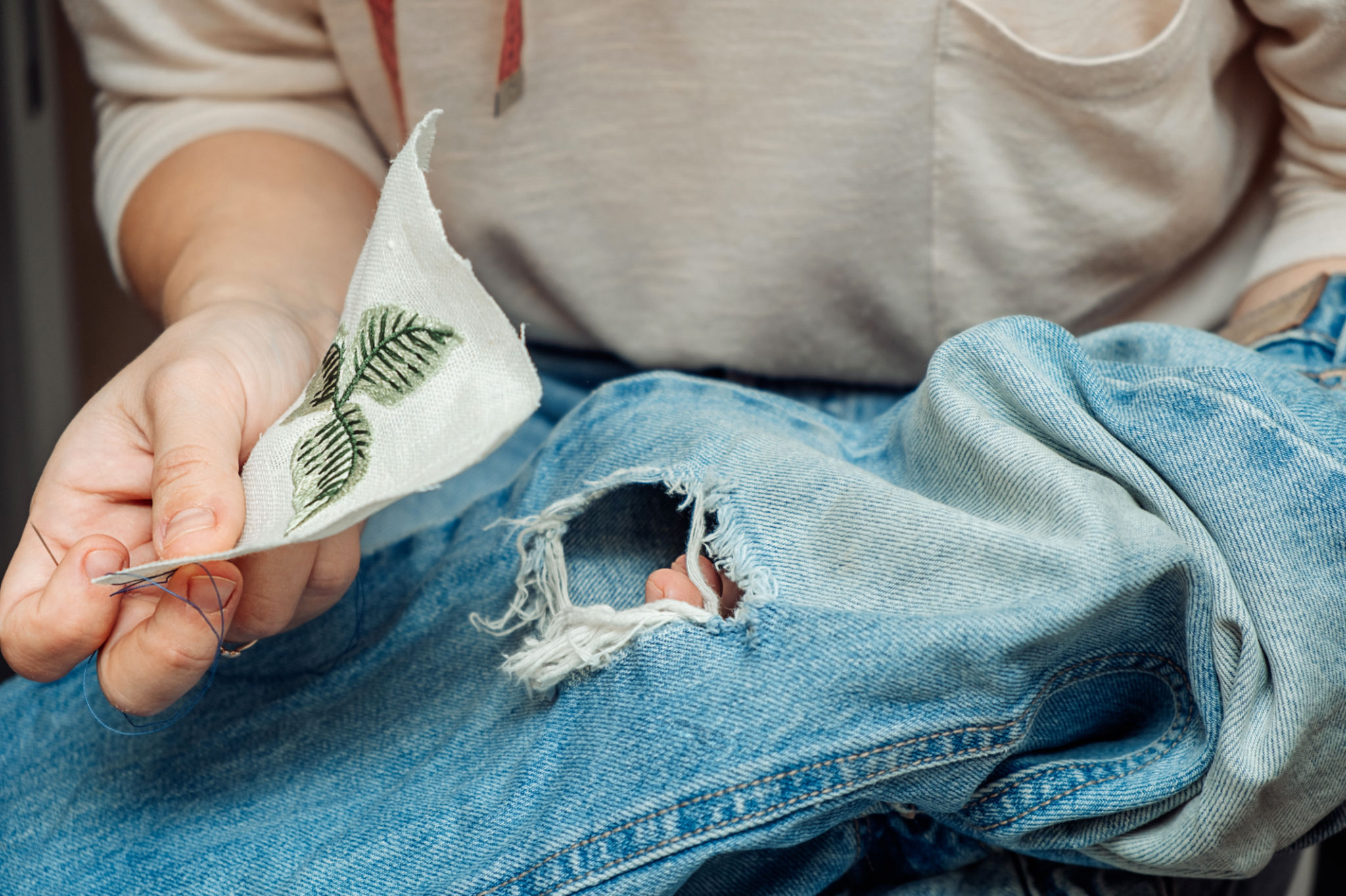creative clothing repair