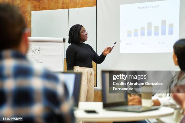 Somebody Using Powerpoint 358 Person Presenting A Power Point Presentation Stock Photos, High-Res ...