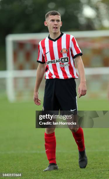 Year old Chris Rigg of Sunderland during the Premier League 2 match between Sunderland U21 and Southampton U21 at The Academy of Light on November 7,...