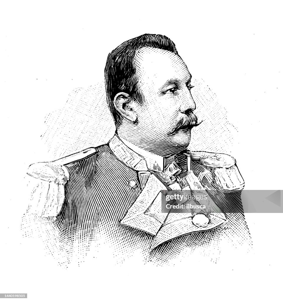 Moreu Antique Image Emilio Diaz Moreu High-Res Vector Graphic - Getty Images