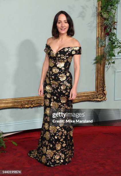 Lydia Leonard attends "The Crown" Season 5 World Premiere at Theatre Royal Drury Lane on November 08, 2022 in London, England.